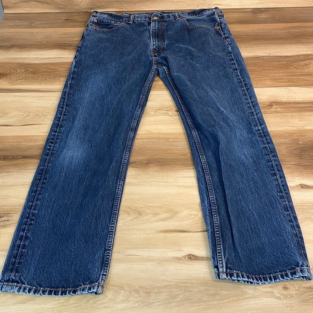 Levi's 505 Jeans Mens 40x32 Medium Wash Straight Leg Denim